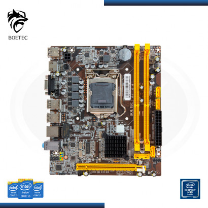 Placa base H55 LGA 1156, para Intel Generation I3 I5 I7, placa base de servidor de PC, 2 x DDR3 - OEM